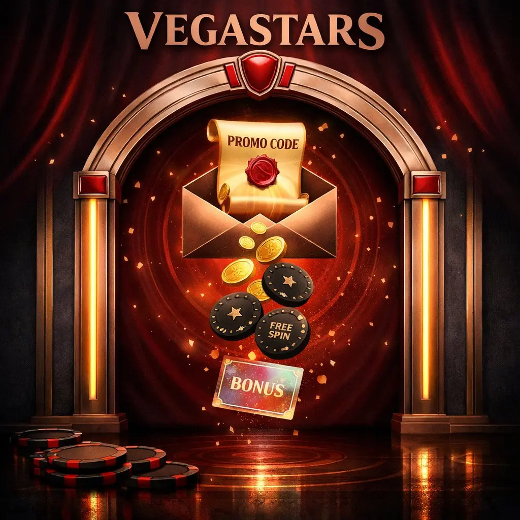 VegaStars promo code free spins no deposit bonus welcome offer vegastars.one